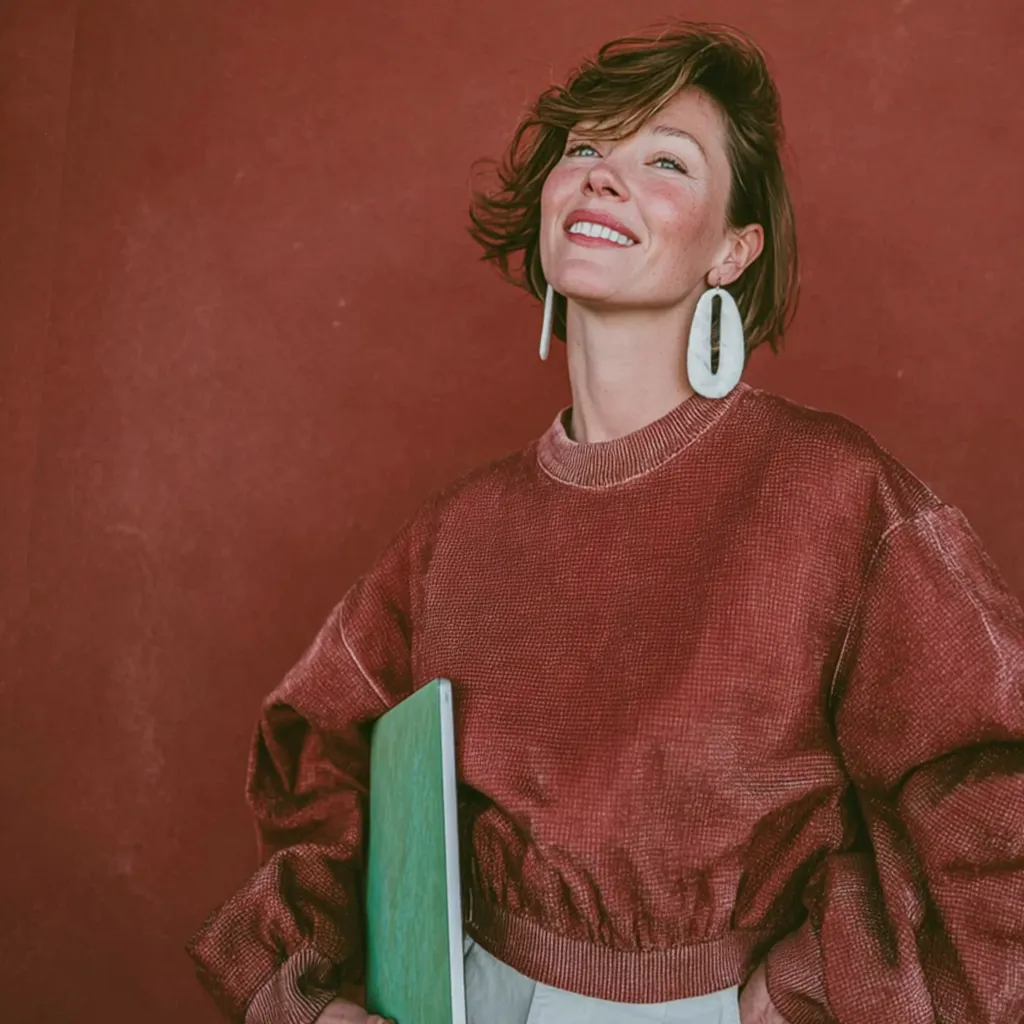 Woman relaxed as here systeeme io sales systeme automates her business