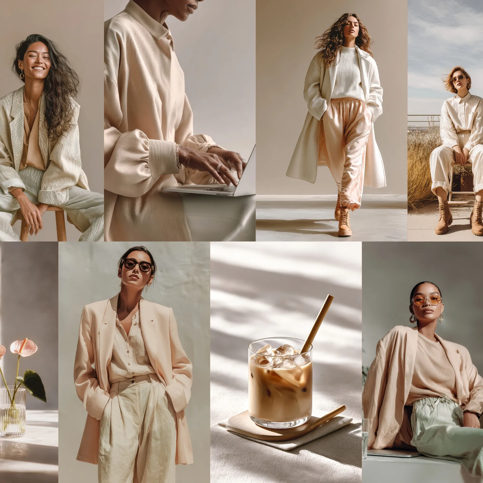 Neutral aesthetic stock images