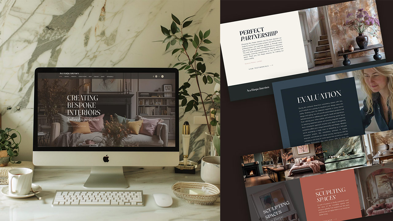 Ava . Wix Website Template for Creative Services - Image 2