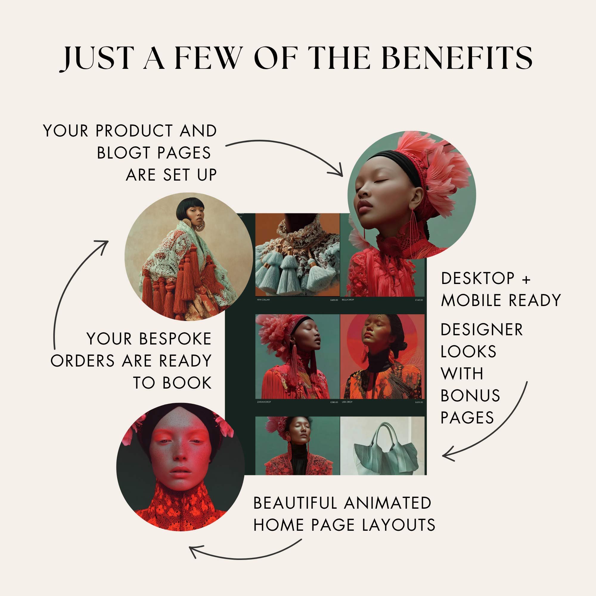 Crownd . Wix Template: Boutique Store for Luxury Goods, Fashion, Accessories - Image 4