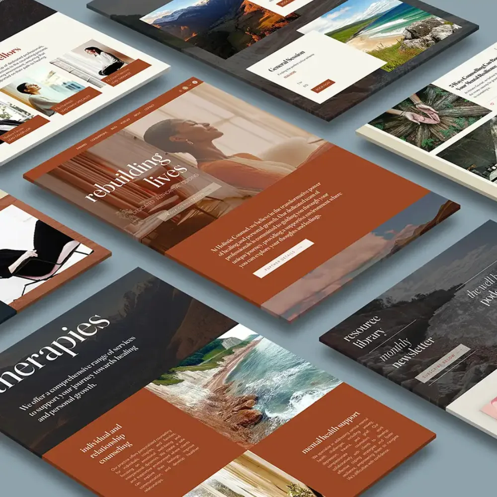 Wix Template for Wellness Practitioners